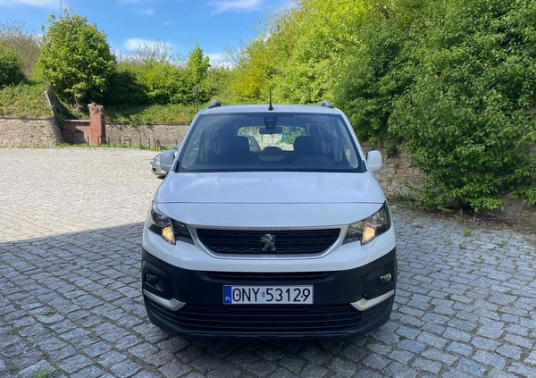 Peugeot Rifter cena 69900 przebieg: 95582, rok produkcji 2019 z Nysa małe 631